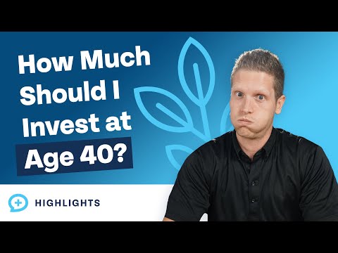 The Amount of Money a 40-Year-Old Needs to Invest to Be Wealthy!