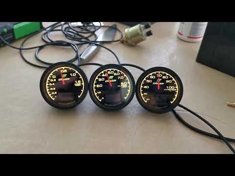 GReddy Multi D/A Gauges