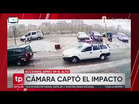 Video of the exact moment of the plane crash in El Alto is released