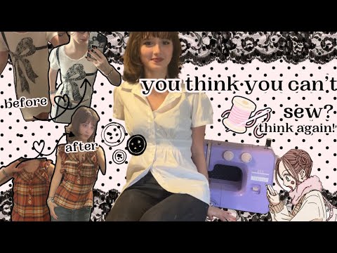 THRIFT FLIP w me | fall+winter PINTEREST style inspo -ˋˏ✄┈┈#outfitinspo