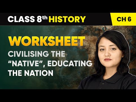 The Making of the National Movement Worksheet Class 8 History Chapter 8 CBSE 2024 25