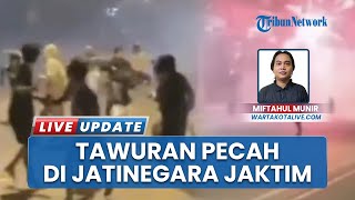 Mencekam! Tawuran 2 Kelompok Pemuda Pecah di Jatinegara, Saling Lempar Bom Molotov