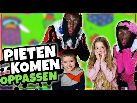 HOME ALONE: PARTY PIET PABLO EN LOVE PIET KOMEN OPPASSEN! - Broer en Zus TV #396
