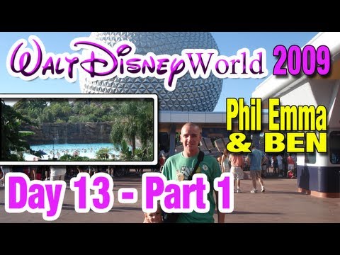 Disney World Holiday 2009 - Day 13 - (1 of 2) - Typhoon/Hollywood/Epcot