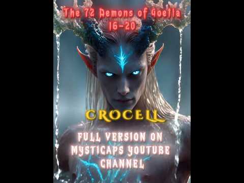 THE 72 DEMONS OF GOETIA ( 16-20 ) Bound by King Solomon's Magical Seals