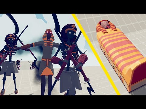 MUMMY vs EVERY GOD  TABS - Totally Accurate Battle Simulator