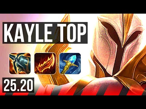 KAYLE vs ILLAOI (TOP) | 65k DMG | KR Master | 25.20
