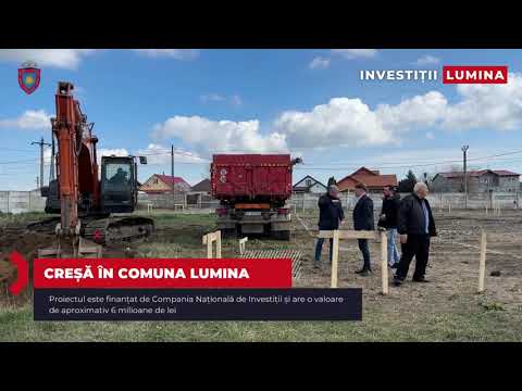 Creșă în comuna Lumina