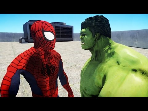 ULTIMATE SPIDERMAN VS THE INCREDIBLE HULK Video