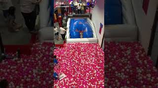 【Funny China】エチエチ?アスレチック パンチラJUMP台