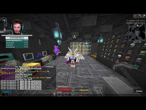 CaptainSparklez “Minecraft: Vault Hunters 1.18 Ep 100 - Insane Looting" Cut Clip 2