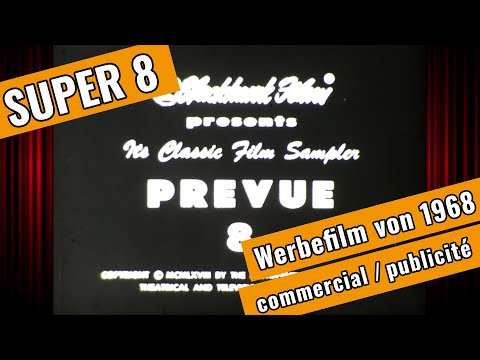 Retro: Blackhawk Films Prevue 8 - Super 8 Werbefilm von 1968 #Super8