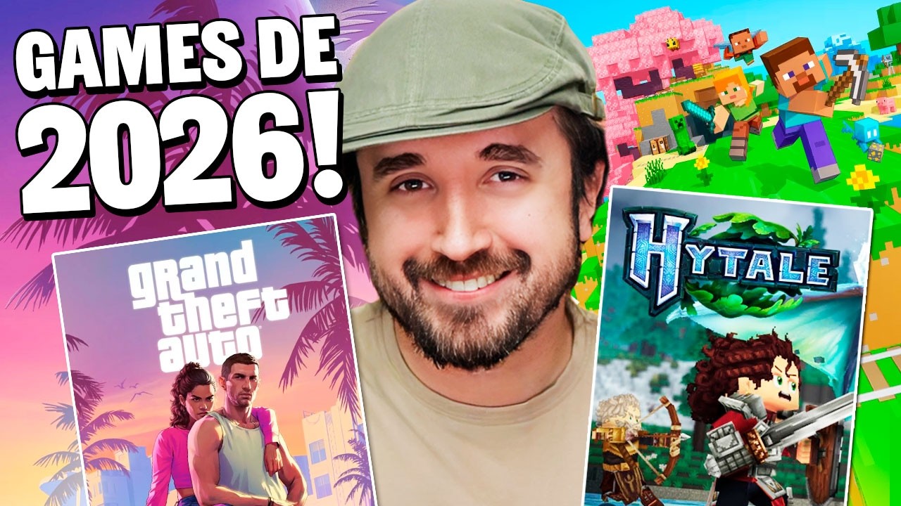 OS JOGOS MAIS ESPERADOS DE 2026!