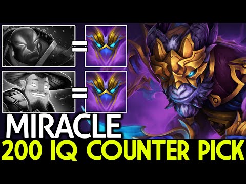 MIRACLE [Riki] 200 IQ Counter Pick Next Level Plays 7.26 Dota 2
