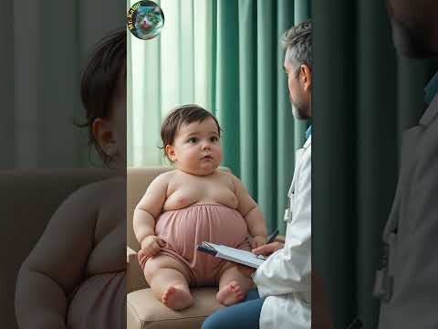 How to Talk to Doctor Watch This Chubby Baby Girl 👶🩺 #shorts #funny #shortsfeed #cute #baby