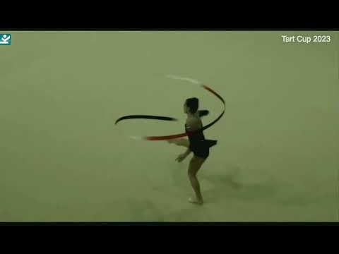 Hagymasi Kira HUN Ribbon JUNIOR FINAL Grand Prix BRNO TARTU CUP 2023