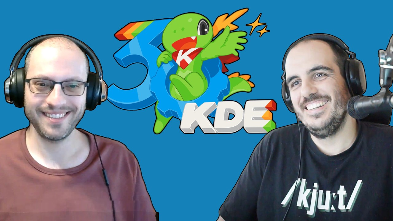 30 Years of KDE: Inside Plasma 6.8, Wayland Switch, & more with Nate Graham & Aleix Pol