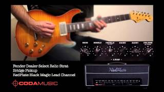 RedPlate Black Magic with b3 Fire SL and Fender Relic Strat