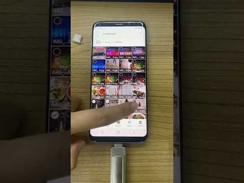 How to copy or move photos from  Android phone drive to USB flash drive