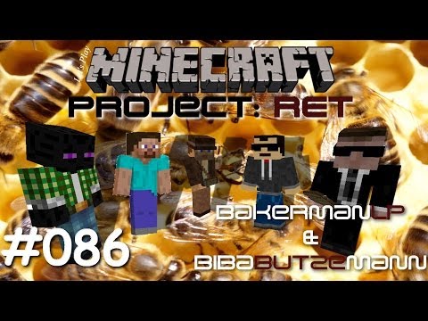 Minecraft Technik SMP - Projekt RET - S03E086 - Aufbau Bienenhaus mit MFFS (Butze Edition) [deutsch]