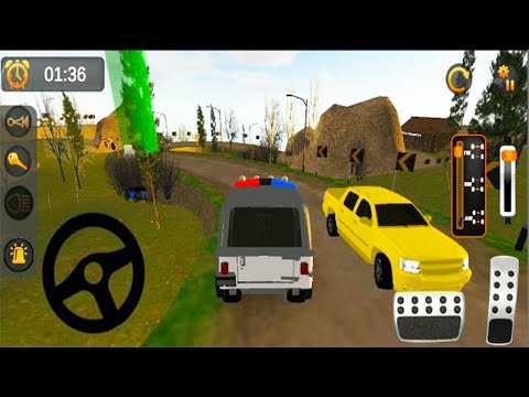 Offroad Police Jeep 4x4 Driving & Racing Simulator Hill - Android GamePlay