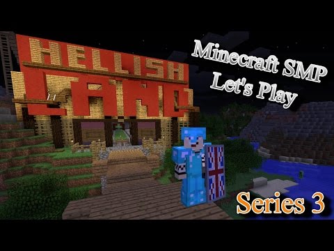 Minecraft Let's Play S3 Hellish Land E6 - Oblivion Roller Coaster