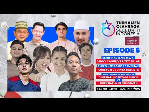 TURNAMEN OLAHRAGA SELEBRITI INDONESIA - EPS 6