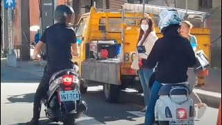 有時間停下來嘴，沒時間禮讓