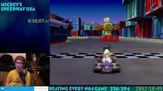 Thabeast Plays Mickey's Speedway USA part 4
