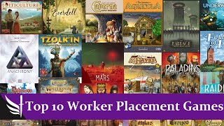 Top 10 Worker Placement Games 2023