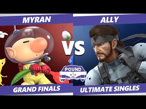 Pound 2019 SSBU -  Ally (Snake) VS Armada Myran (Olimar) Smash Ultimate Grand Finals
