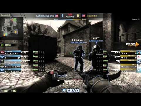 $10,000 RGN Winter Classic II Ro32    LunatiK vs Incursion bo3 Map 1   Cobblestone