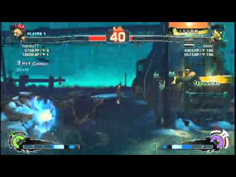 SSF4 AE: Tokido Live Stream (Part 1)