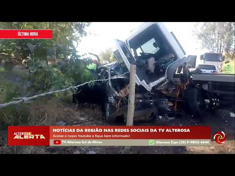 Mortes após batida grave com caminhão em Elói Mendes