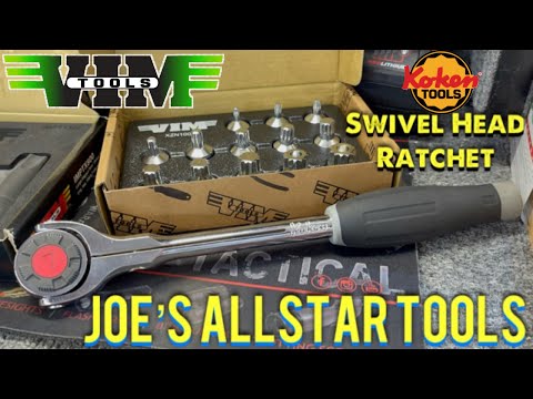 Koken Swivel Head Ratchets, VIM, CTA Tools! Joe’s AllStar Tools Monday! Let’s Get It!