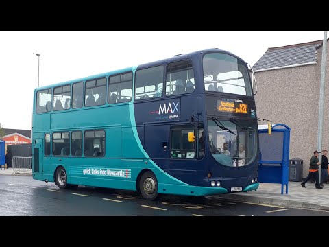 THRASH: Route 306 | LJ03MHU/7412 - Arriva North East: Volvo B7TL/Wright Gemini 1