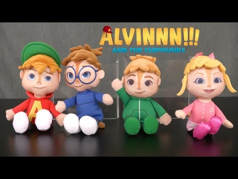 the chipettes plush dolls
