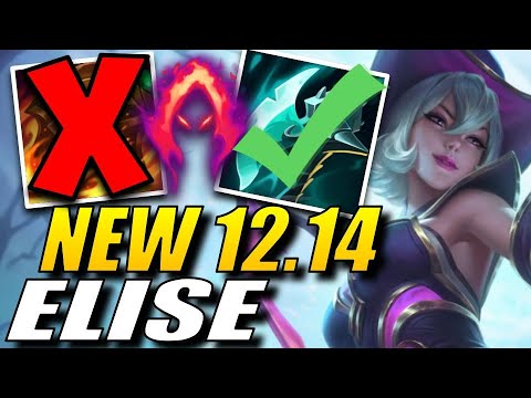 *SUNFIRE ELISE IS DEAD* THIS IS THE BEST ELISE BUILD FOR 12.14!