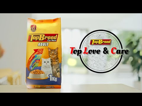 Top Love & Care with TopBreed Cat Meal!