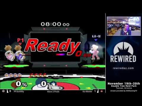 Rewired 2016 Melee Singles Wave 2 Pools - PF|Schfifty (Ice Climbers) vs Ka-Master (Luigi)