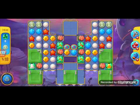 fishdom gameplay / level 7430 / It is like the ads? / thank you 피쉬돔 / 모바일 게임 / 중독성 있는 게임 / 구독 좋아요