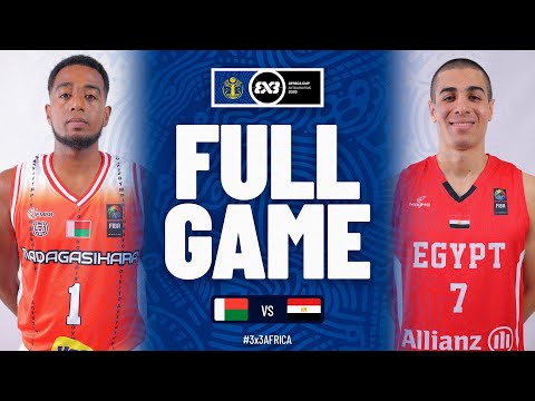 Madagascar 🇲🇬 vs Egypt 🇪🇬 | Men | Full Final Game | FIBA 3x3 Africa Cup 2025