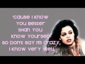 FeFe Dobson- Stuttering (Lyrics)