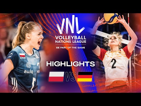 🇵🇱 POL vs. 🇩🇪 GER - Highlights Quarter Finals | Women's VNL 2023