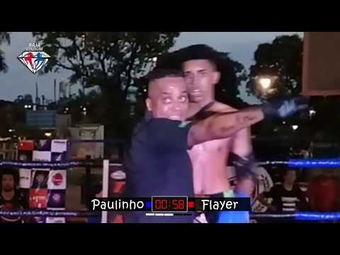 PAULINHO SAGAT (KRU MONGE) vs. FLAYER (WASP) VALENDO CINTURÃO 60 KG SUB 17 - THAI FIGHT BRASIL