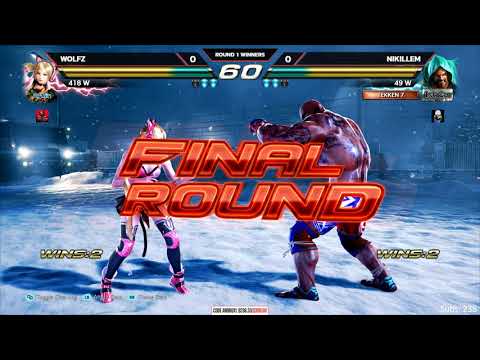 Tekken 7 - NYCTekken Online Monthly #2 - Nikillem vs Wolfz [4K/60fps]