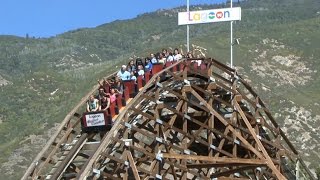 preview picture of video 'Roller Coaster - Lagoon Amusement Park (HD)'