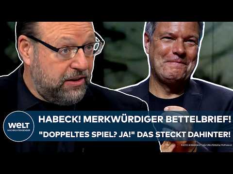 Video Thumbnail: ROBERT HABECK: Merkwürdiger Bettelbrief aufgetaucht! "Doppeltes Spiel? Ja!" - Das steckt dahinter!