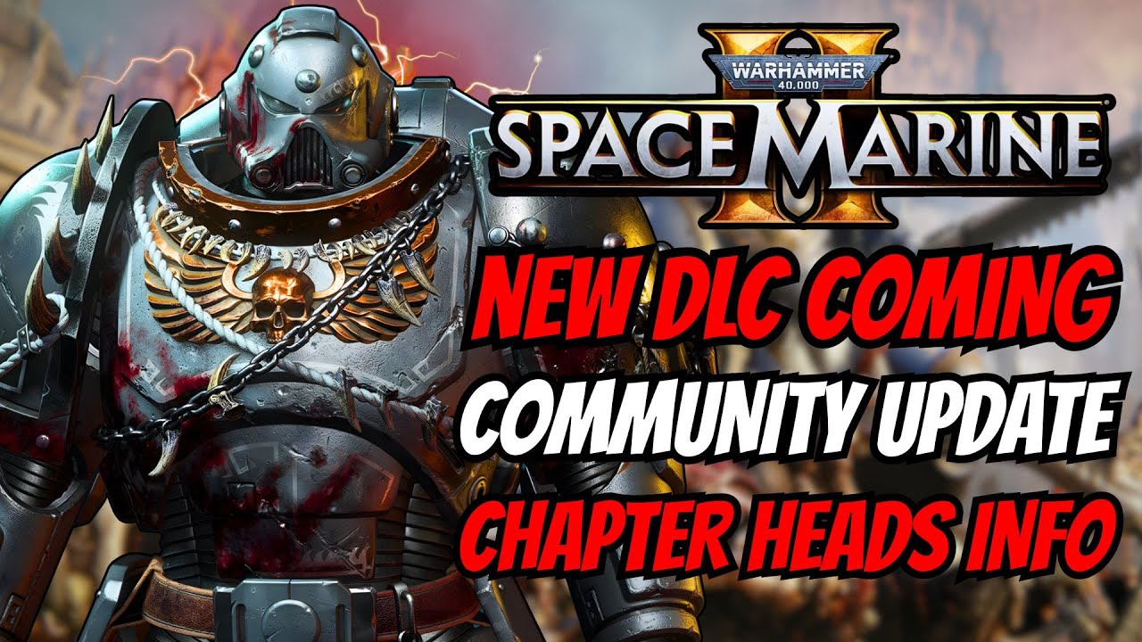 Saber Shows CARCHARODONS PACK and CONFIRMS NEW DLC  in January Community Update for Space Marine 2
