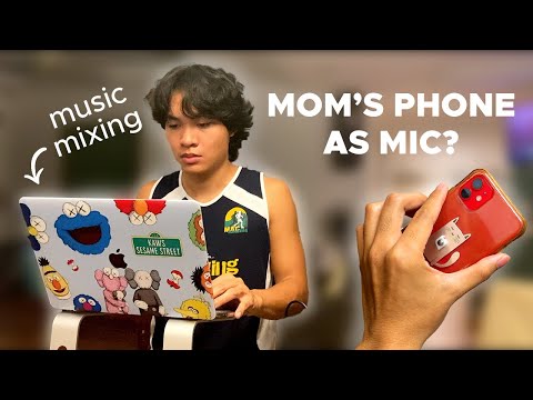 How I make music with my mom's phone